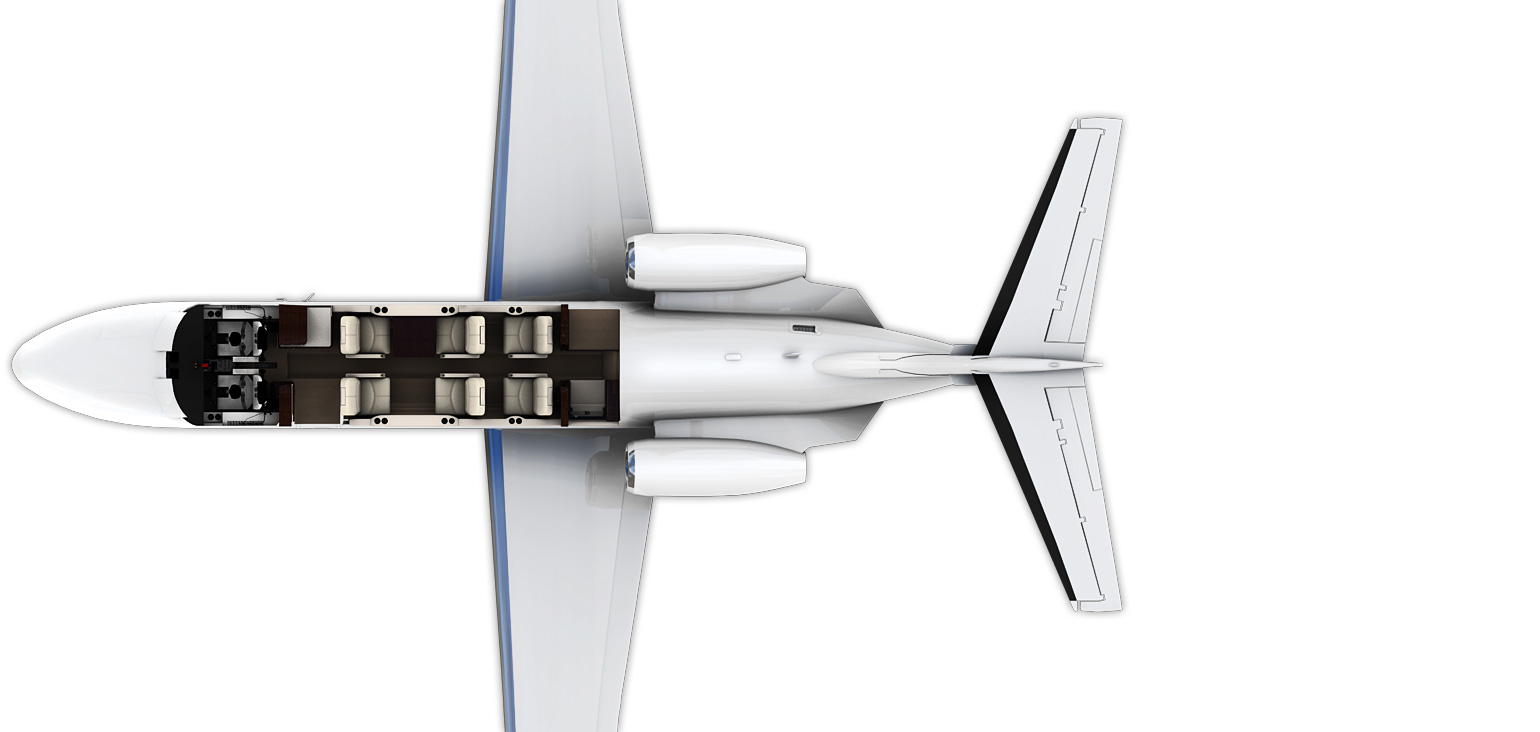 jet dell'aviazione aziendale Cessna Citation CJ2